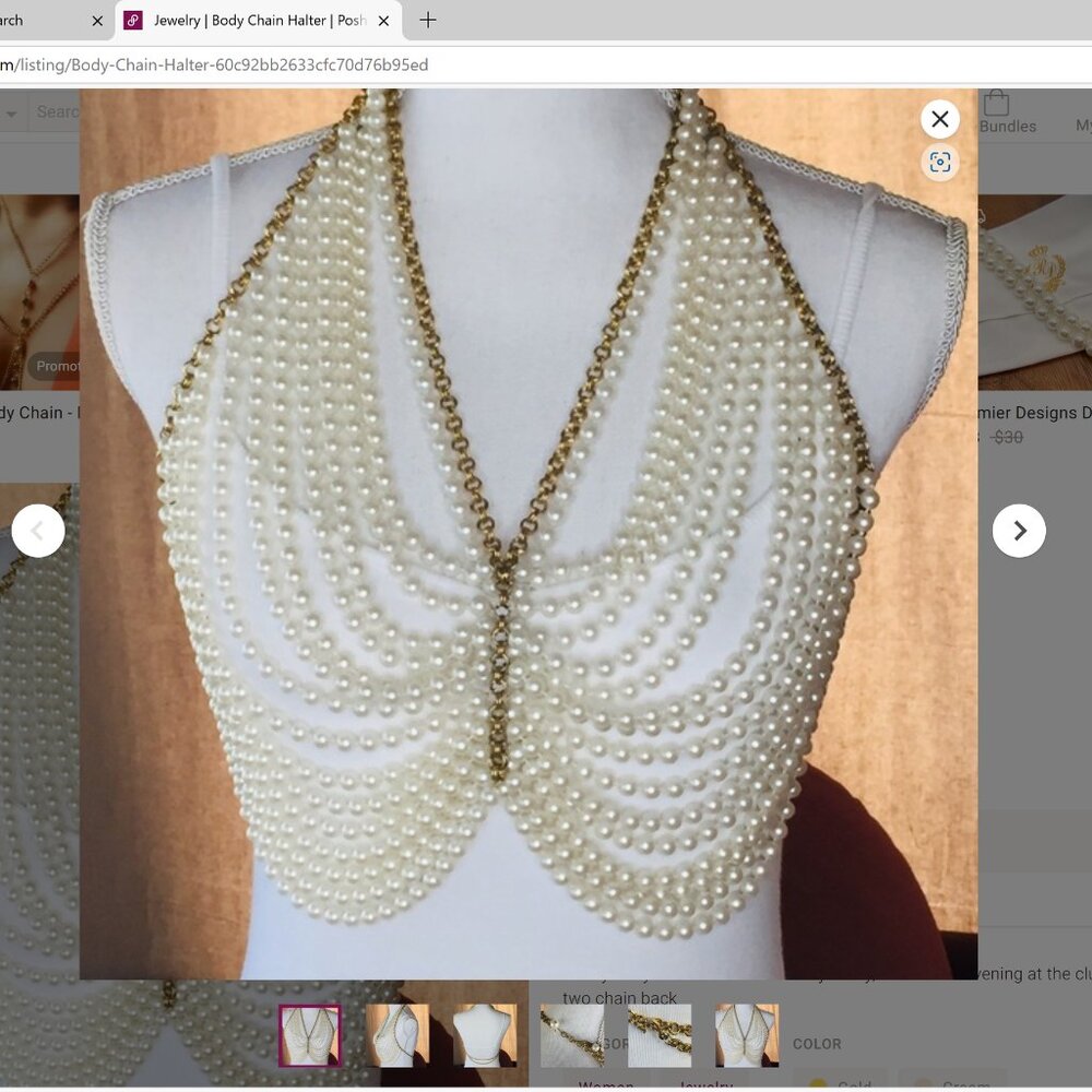 Body Chain Halter